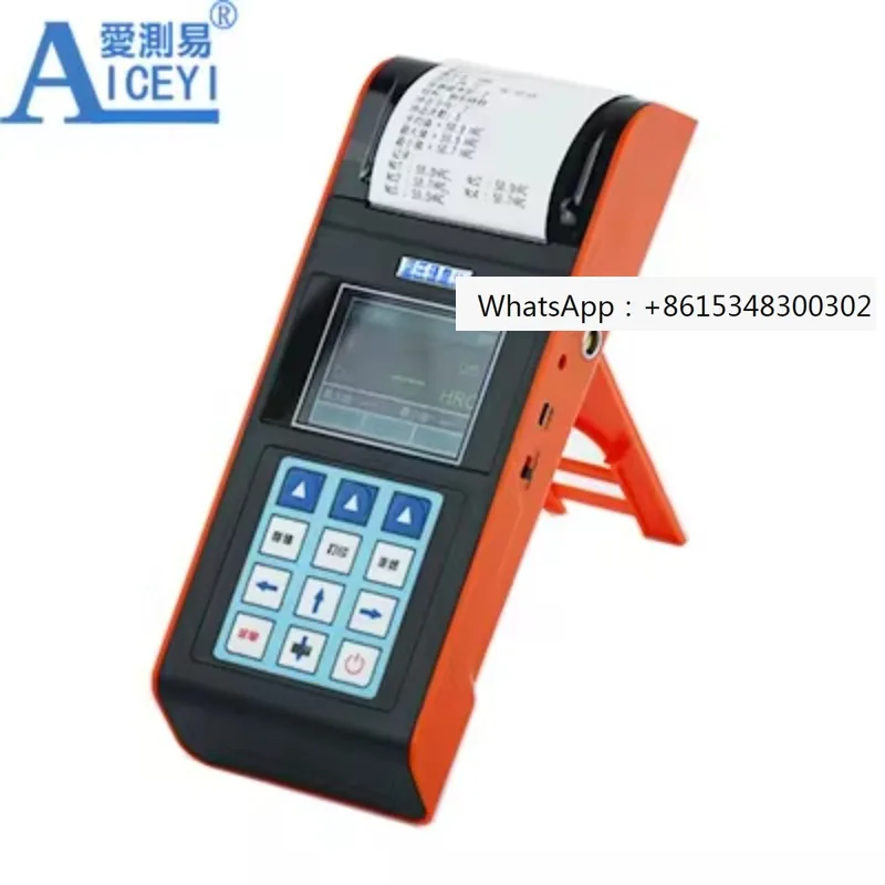 ACE-1100 Portable Leeb Hardness Tester Meter Price with D Type Impact Device Built in Thermal Printer