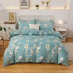 New Winter Warm Green Checkered Duvet Cover 140cm * 200cm 160cm * 200cm 180cm * 200cm Single Bed Double Bed QUEEN SIZE Bed Sack