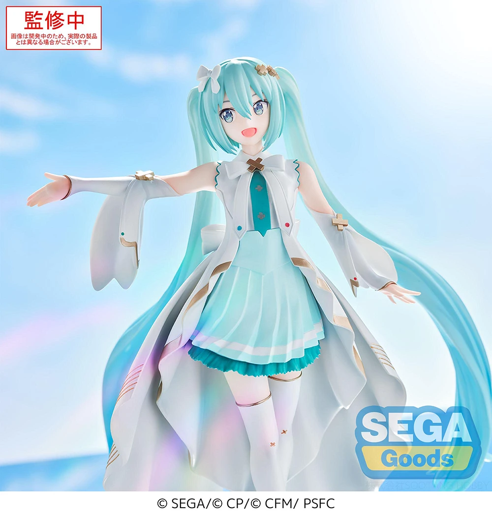 Pre-sale Original SEGA Luminasta Vocaloid Hatsune Miku PVC อะนิเมะตัวเลขการกระทําของเล่นคริสต์มาสของขวัญ