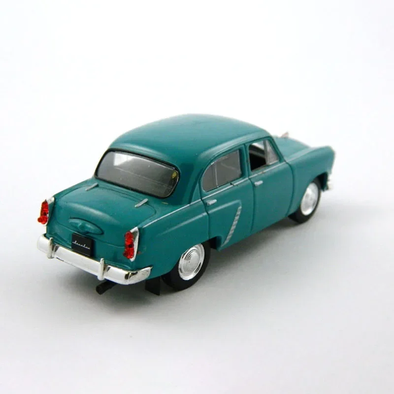 Diecast 1/43 scala Moskvich 410 modello di auto auto sovietica collezione classica Display giocattoli per ragazzi regali di natale per bambini