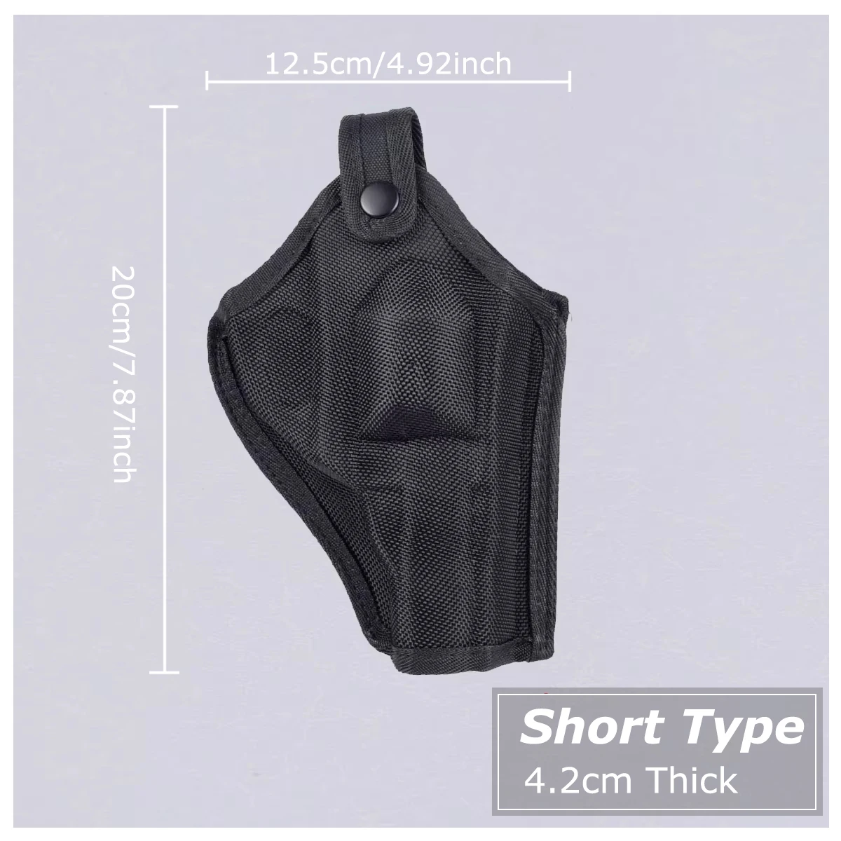 Tactical Revolver Holster Gun Airsoft Case Pistol Holster Oxford Revolver Duty Long Short Quick Draw Case For Revolver Sleeve