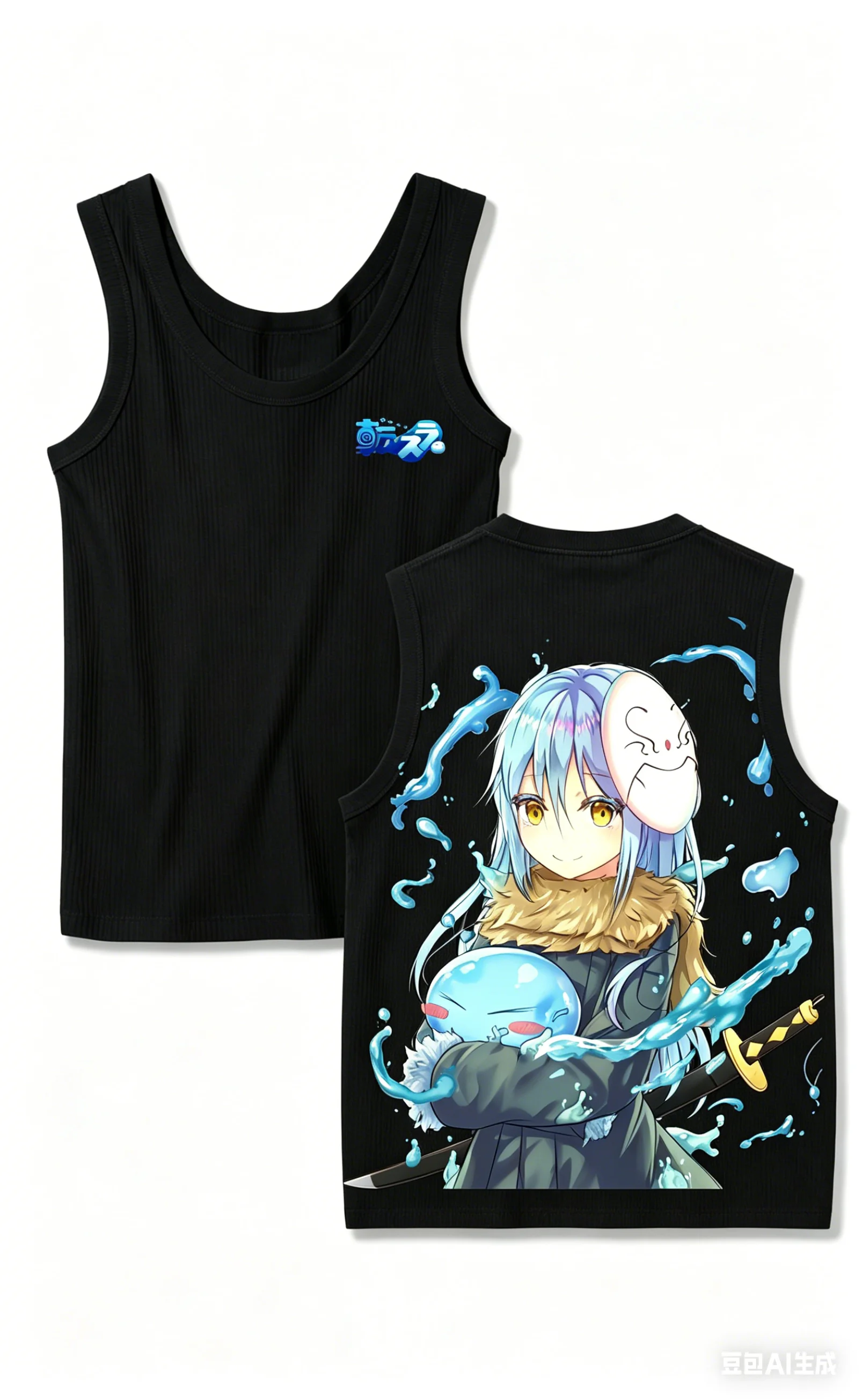 That Time I Got Reincarnated as a Slime Ribbed Tank Streetwear Anime Lover New Model personality Clothes Year round clothing top