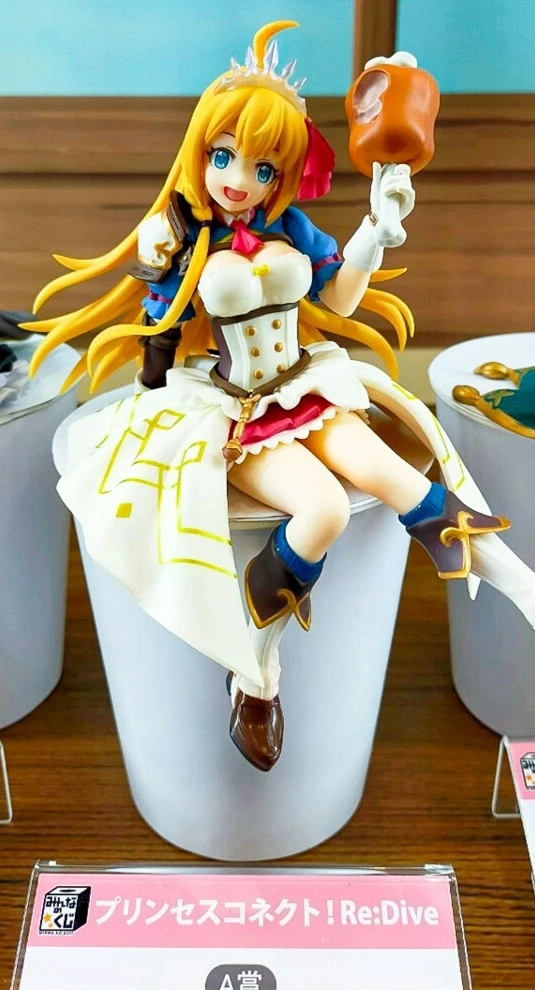 Original Princess Connect! Re:dive Noodle Stopper Eustiana Von Astraea Kyaru Kokkoro Anime Action Figures Model Figurine