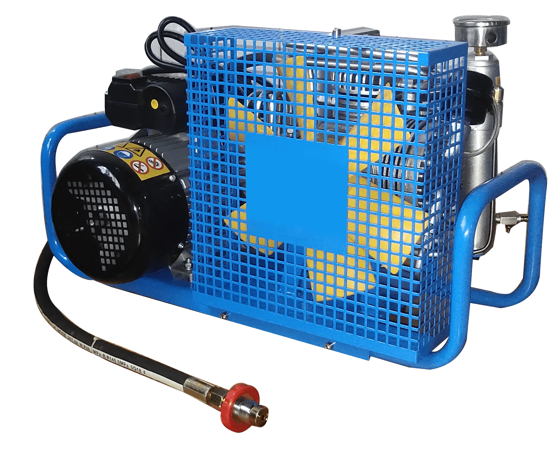 Portable 110v Electric Start Air Compressor 300bar Industrial Breathing Shutoff Automatically Driven Compressor