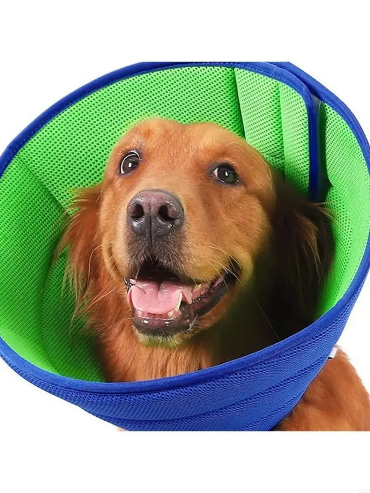 Comfortable Cats Cone for Post Operative Care and Licking Prevention Soft Collar X3UC