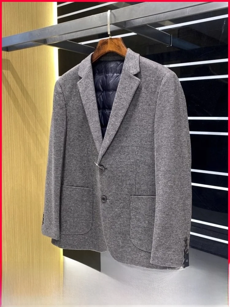 

Busin Adstration Series, мужской высококачественный шерстяной костюм, куртка, теплое пуховое пальто, модное зимнее новое поступление, полиэфирное волокно