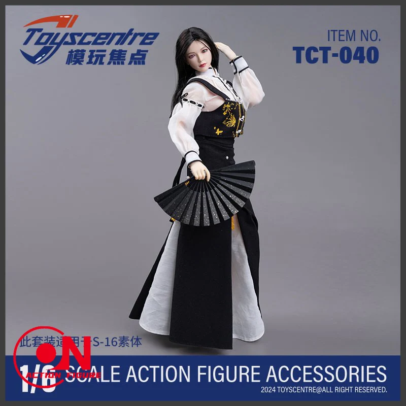 Toyscentre TCT-040 1/6 Song Dynasty Hanfu Model Ancient Chinese Clothing Fit 12'' TBL S16 Female Soldier Action Figure Body Doll