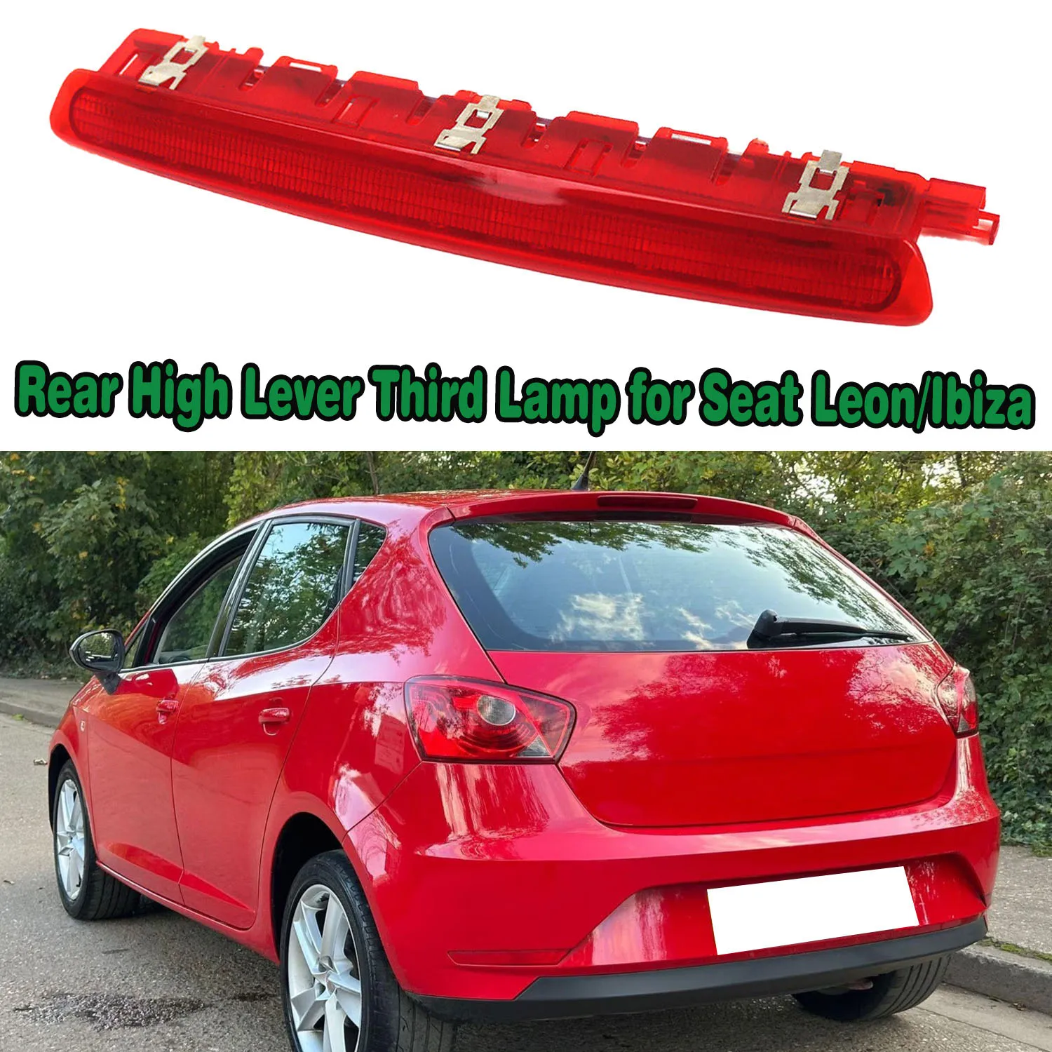 

Для Seat Leon Ibiza светодиодный задний высокий рычаг третий 3-й стоп-сигнал лампа IV ST SPORTCOUPE LEON 6J 0945097 A