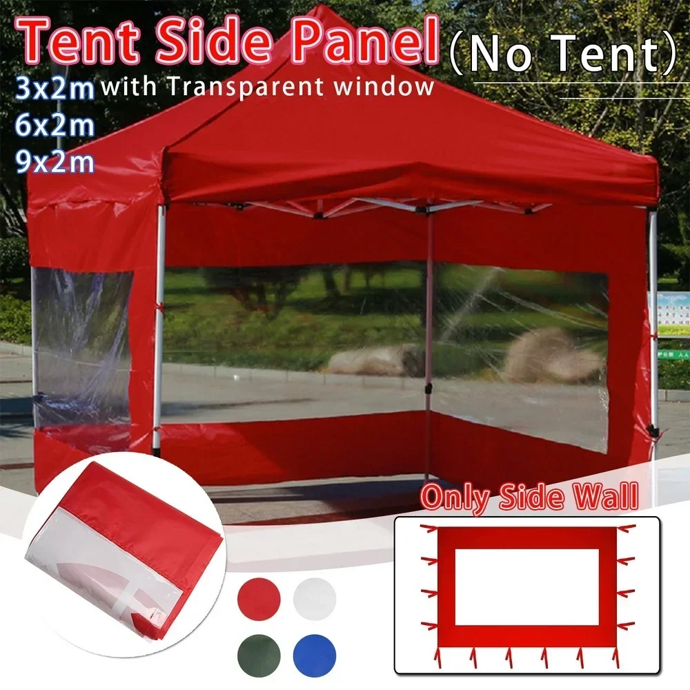 Side Wall Translucent Tent Cloth 210D Oxford Cloth Sunshade Windproof Waterproof Four-corner Umbrella Canopy Cloth