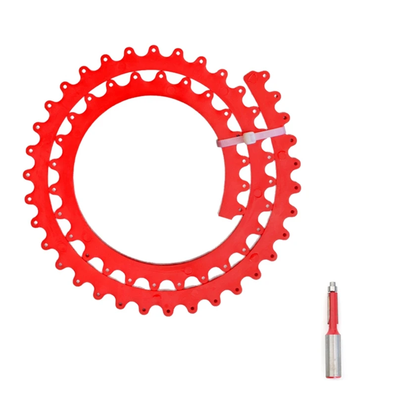 

【Popular】Woodworking Profiling Strip Gear Woodworking Tool Bar Gear Driven Chain Profiling Strip For Transferring Curved Pattern