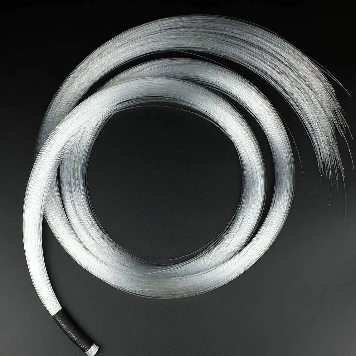 Clear End Light PMMA Fiber Optics Diameter 0.75mm 2meters 150Strands for Optical Fiber Lights Decoration Night Lighting