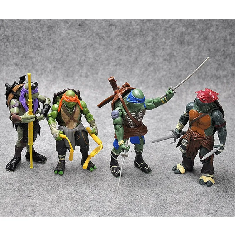 Teenage Mutant Ninja Turtles Sewer Turtle PVC Statue Action Figurine Desk Collectible Anime Model Toys Figures Gift 1PCS Random