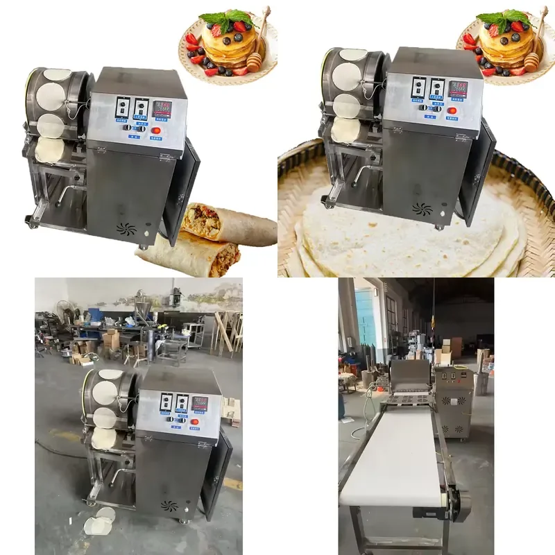 for HJ-DGP100 Automatic Corn Flour Pancake Machine Lasagna Dumpling Skin Maker