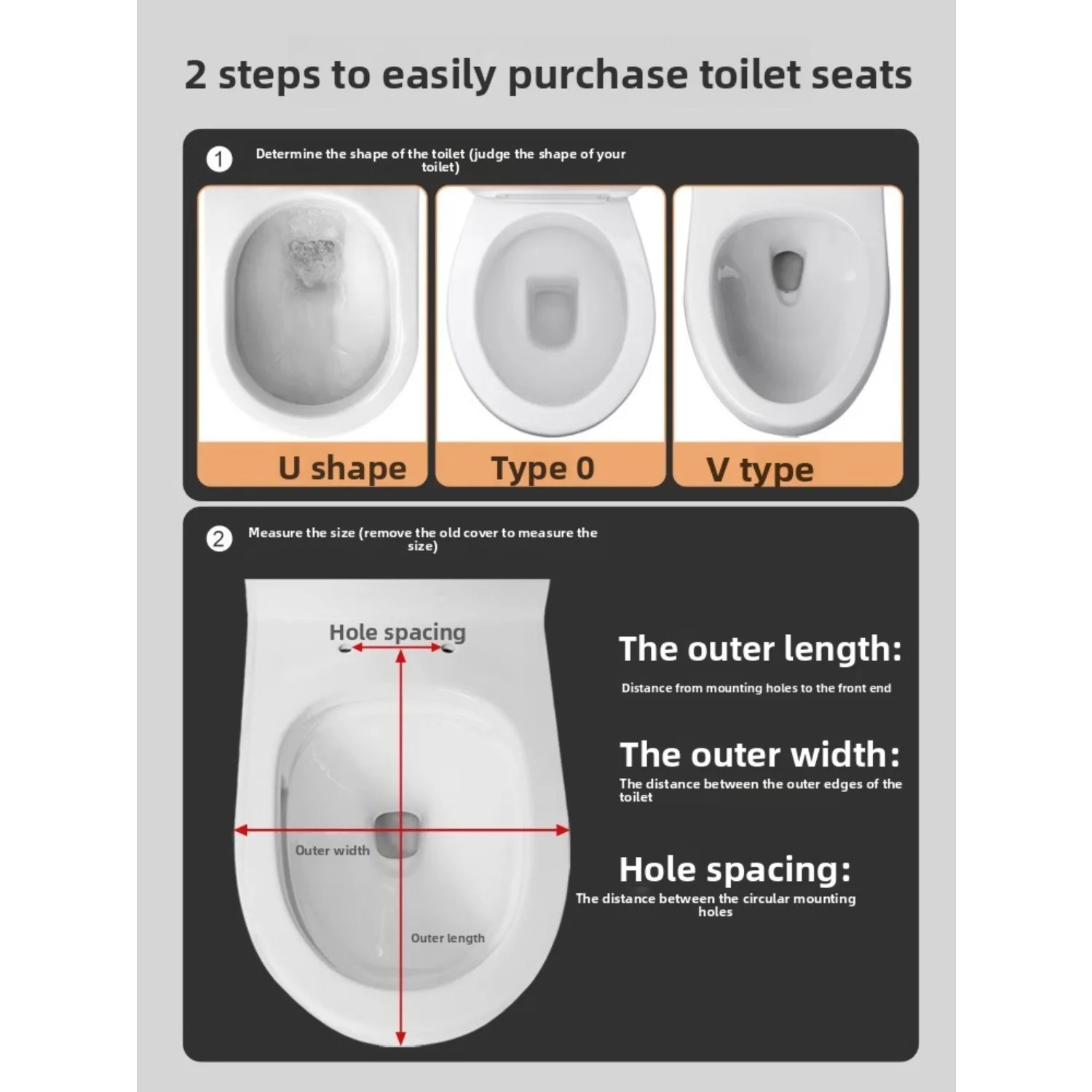 Copriwater universale ispessito compatibile con bagni Twyford per comodini vecchio stile Accessori da bagno durevoli