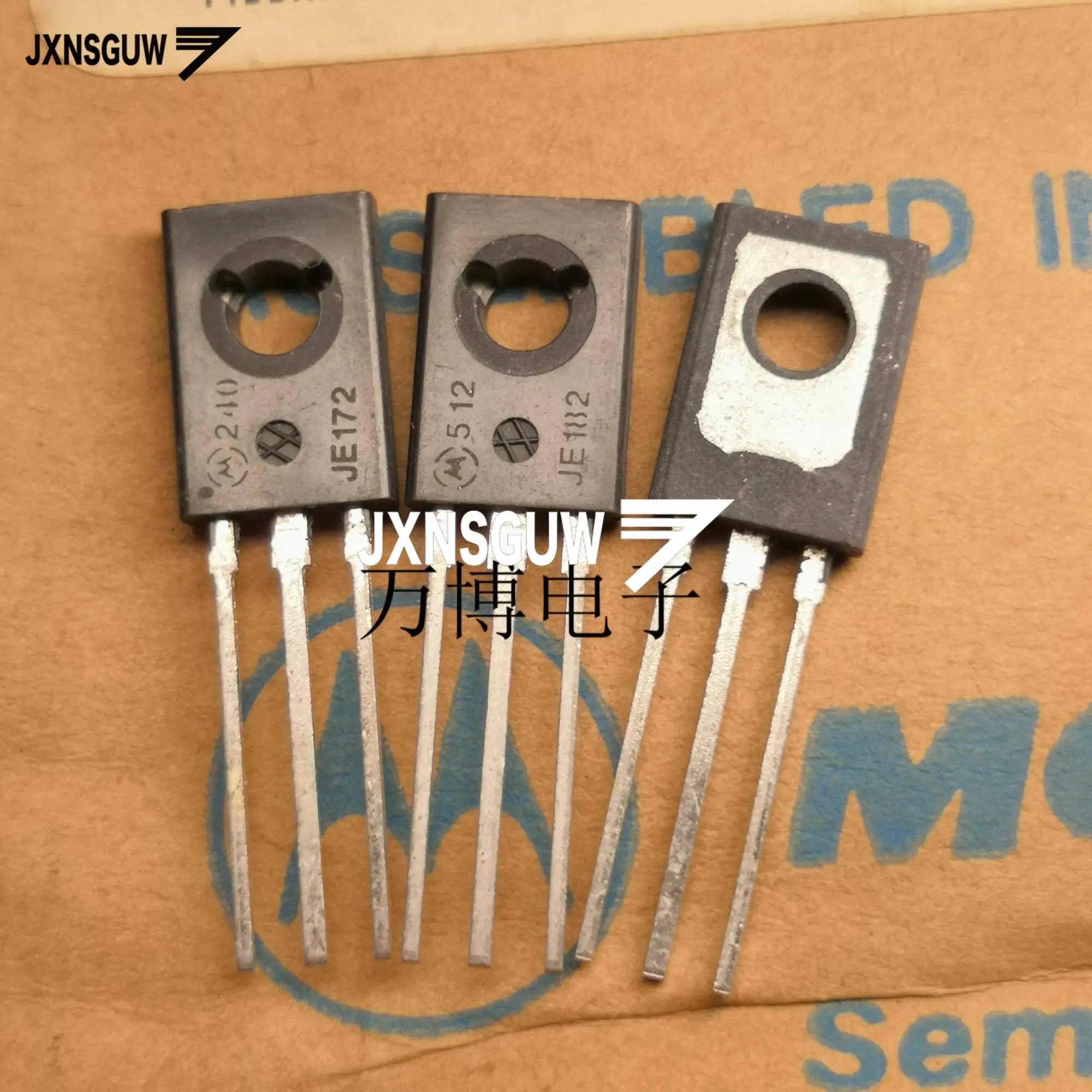 10pair Original MOT MJE172 MJE182 TO-126 Transistor E172 E182 Audio Power Amplifier MJE172/MJE182 Triode Copper feet Malaysia