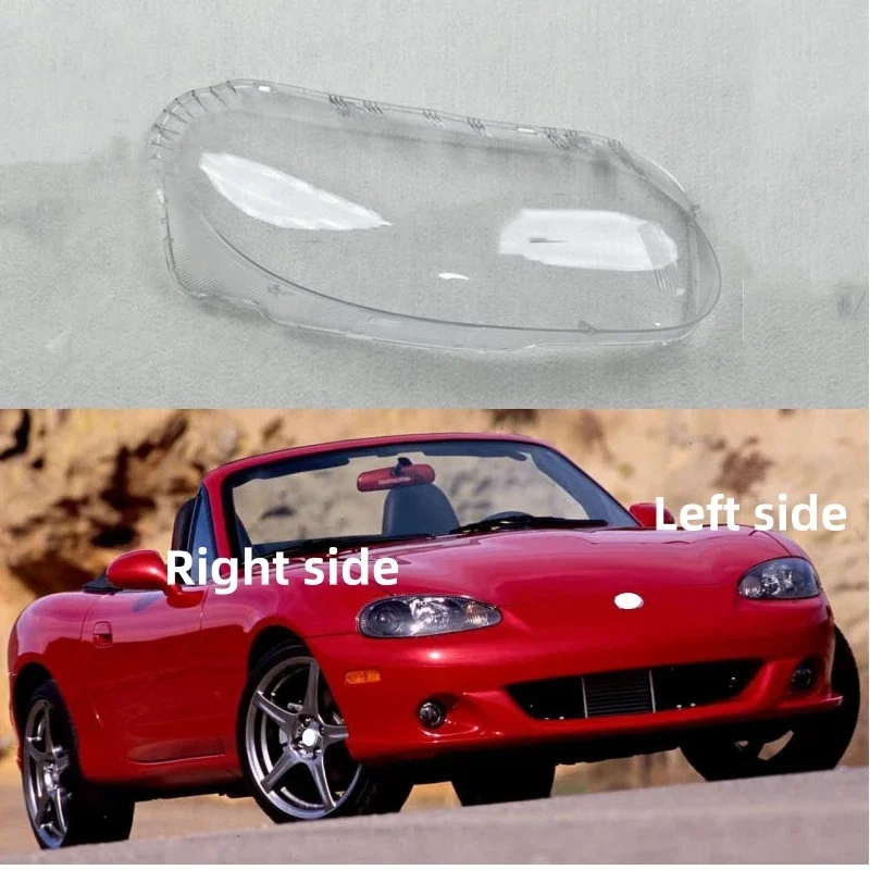 

Для MAZDA MX5 2004 2005 2006, чехол для фар автомобиля, сменная линза для фар, стекло фары
