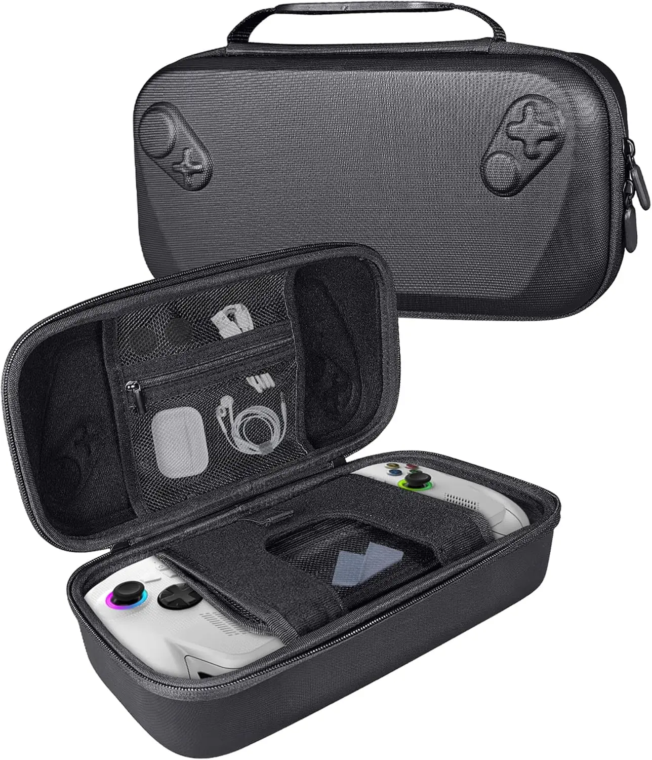 

Carrying Case for Rog Xbox Ally X/Rog Xbox Ally 2025,Handheld Console Protective Hard Carry Shell Travel Bag for Rog Xbox Ally X