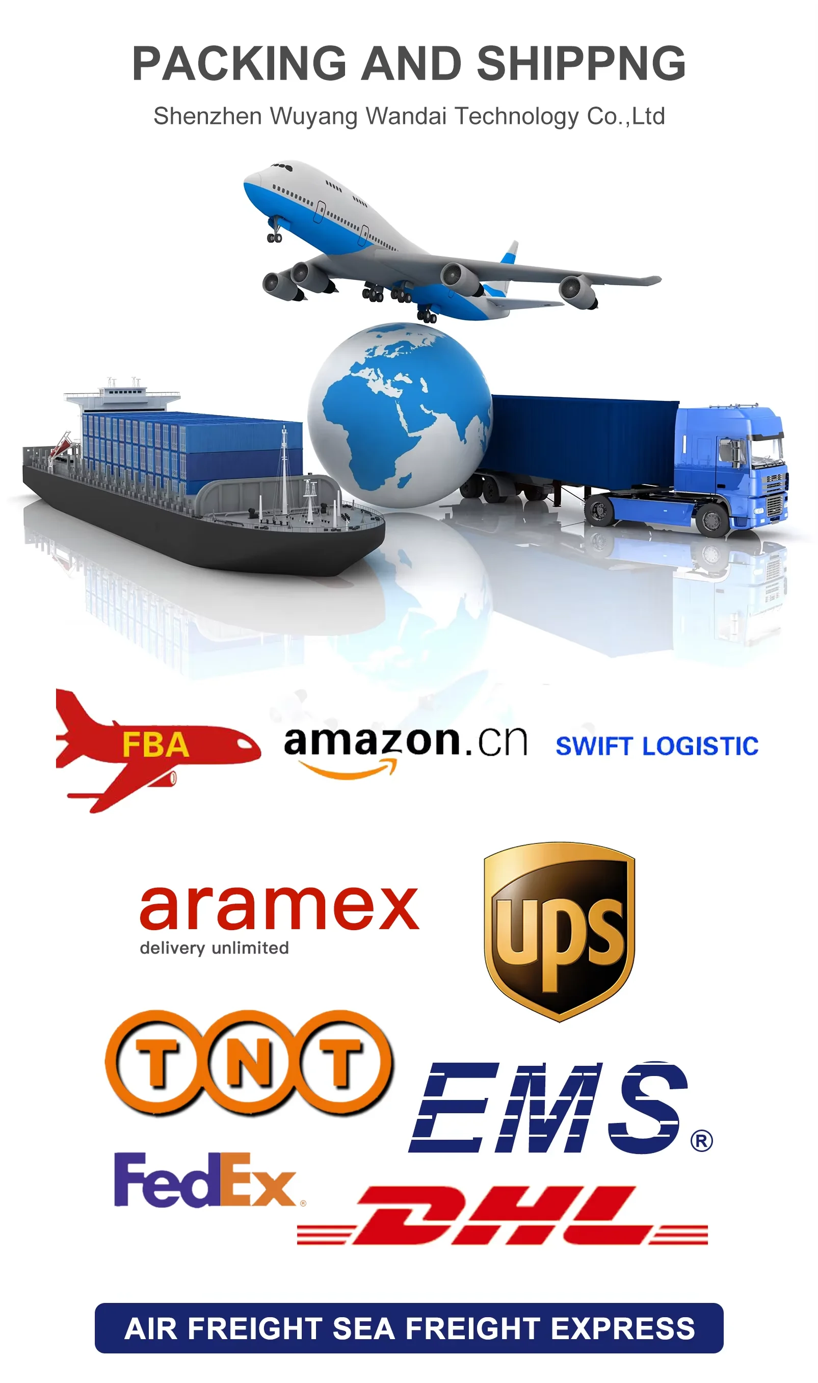 

Additional postage shipping fee