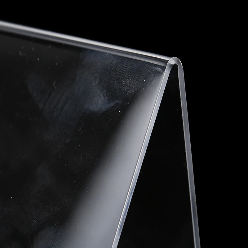 1pc Acrylic Book Display Stand Photo Frame Brochure Artwork Holder