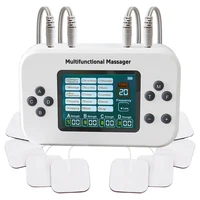 Estimulador muscular eléctrico EMS, unidad Tens, electroestimulador, masajeador de fisioterapia de pulso, dispositivo de relajación para el cuidado de la salud recargable
