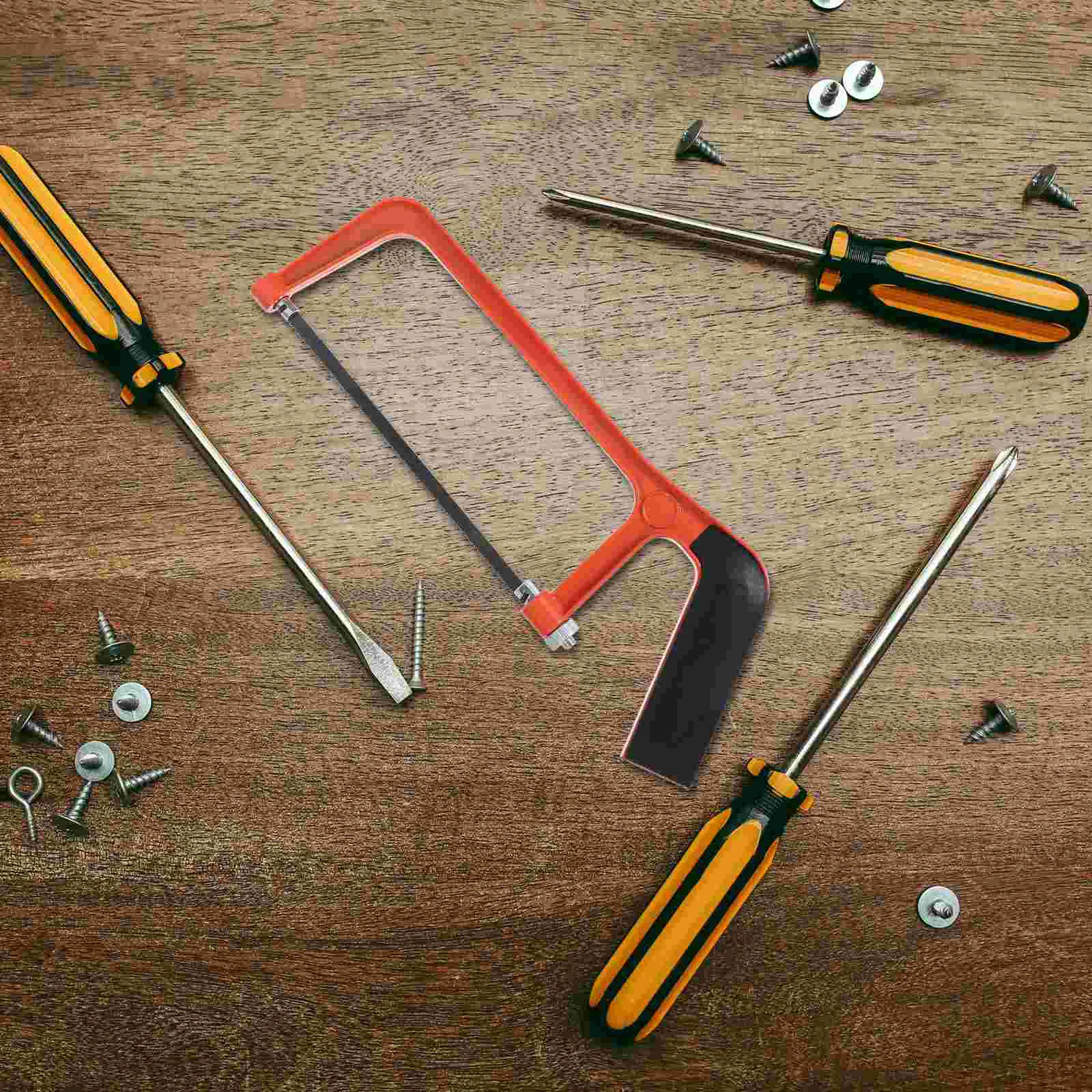 Sega a mano telaio di copertura sega a mano per legno per utensili da taglio 6 pollici arco Scroll lavorazione del legno lega di alluminio