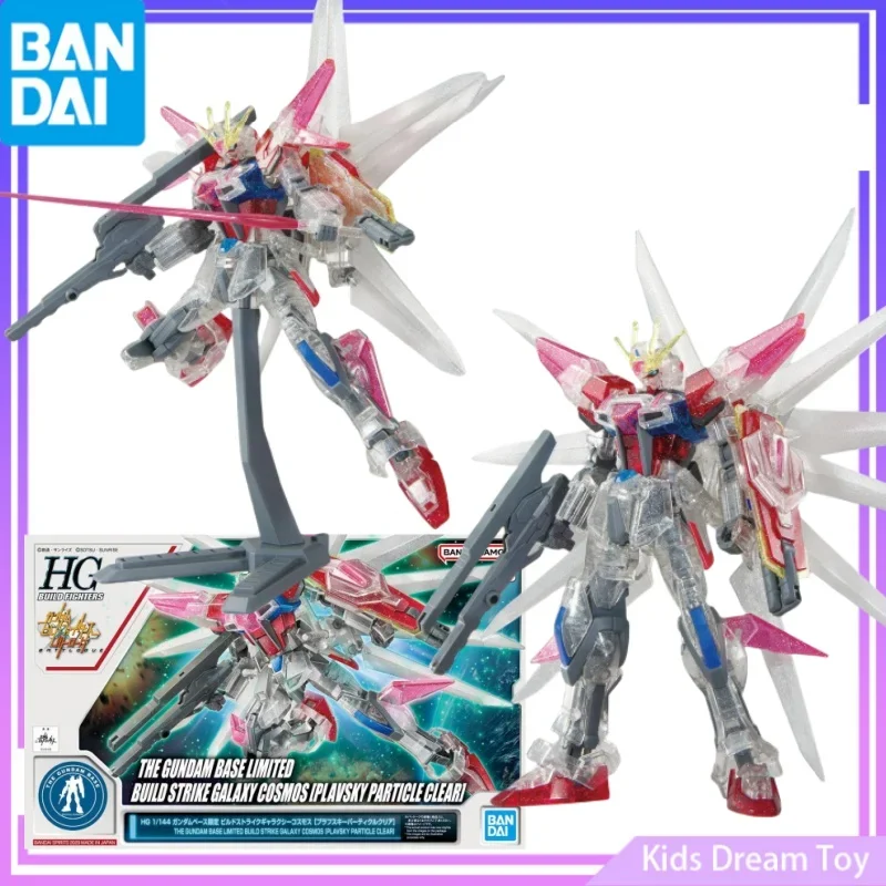 

Bandai in Stock Original THE GUNDAM BASE LIMITED BUILD STRIKE GALAXY COSMOS[PLAVSKY PARTICLE CLEAR]Anime Action Figure Toy Model