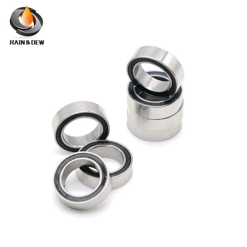 10Pcs SMR115RS Miniature Ball Bearings  5x11x4 Mm SMR117RS SMR126RS SMR128RS SMR137RS SMR148RS Stainless Steel  ABEC-7