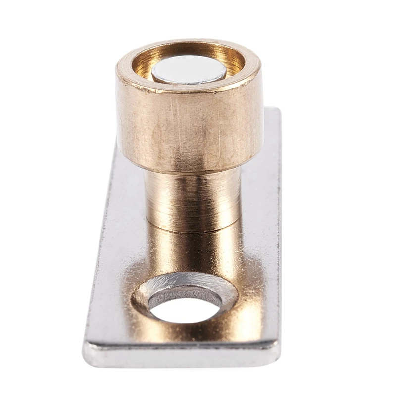 Guide de porte marketen bois de 12mm de diamètre, butée de localisation en métal, 8 pièces