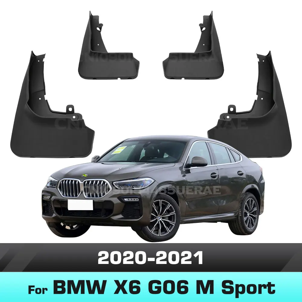 

For BMW X6 G06 M-Sport 2020 2021 Fender Mudflaps Splash Guards Mudguards Mud Flaps car Accessories