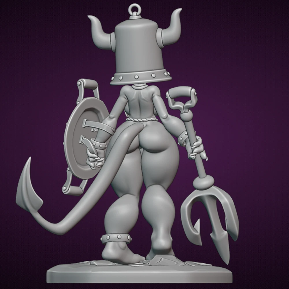 Belle Lava – figurine en résine pour fille, jouet artisanal, Statue de réduction Miniature non assemblée, Kits non peints, 1/24