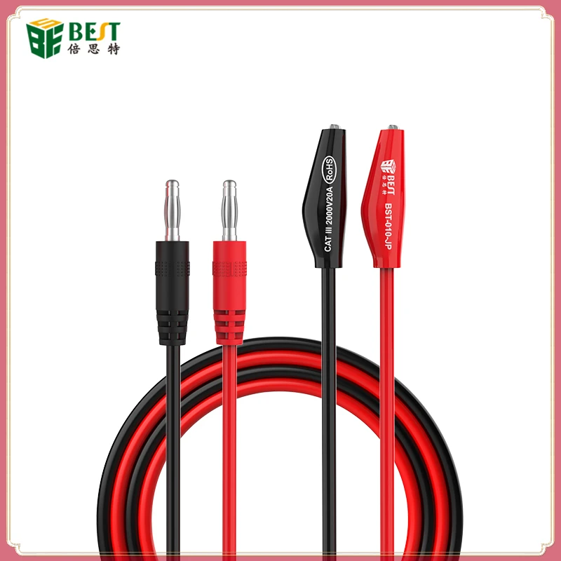 BST 2000V 20A Multi-meter Test Leads for Digital Multimeter Needle Tip Meter Multi Meter Tester Lead Probe Wire Pen Cable