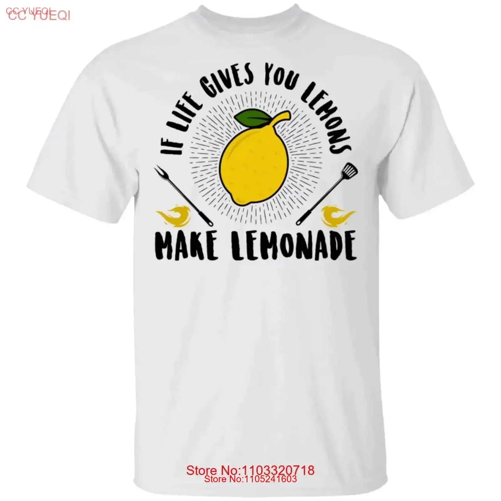 If Life Gives You Lemons Make Lemonade T Shirt vintage Washed Soft Versatile Unisex homme Stylish Top For Everyday Wear
