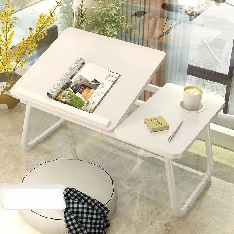 Bed foldable lifting computer desk small table notebook student dormitory lazy study table writing table desk