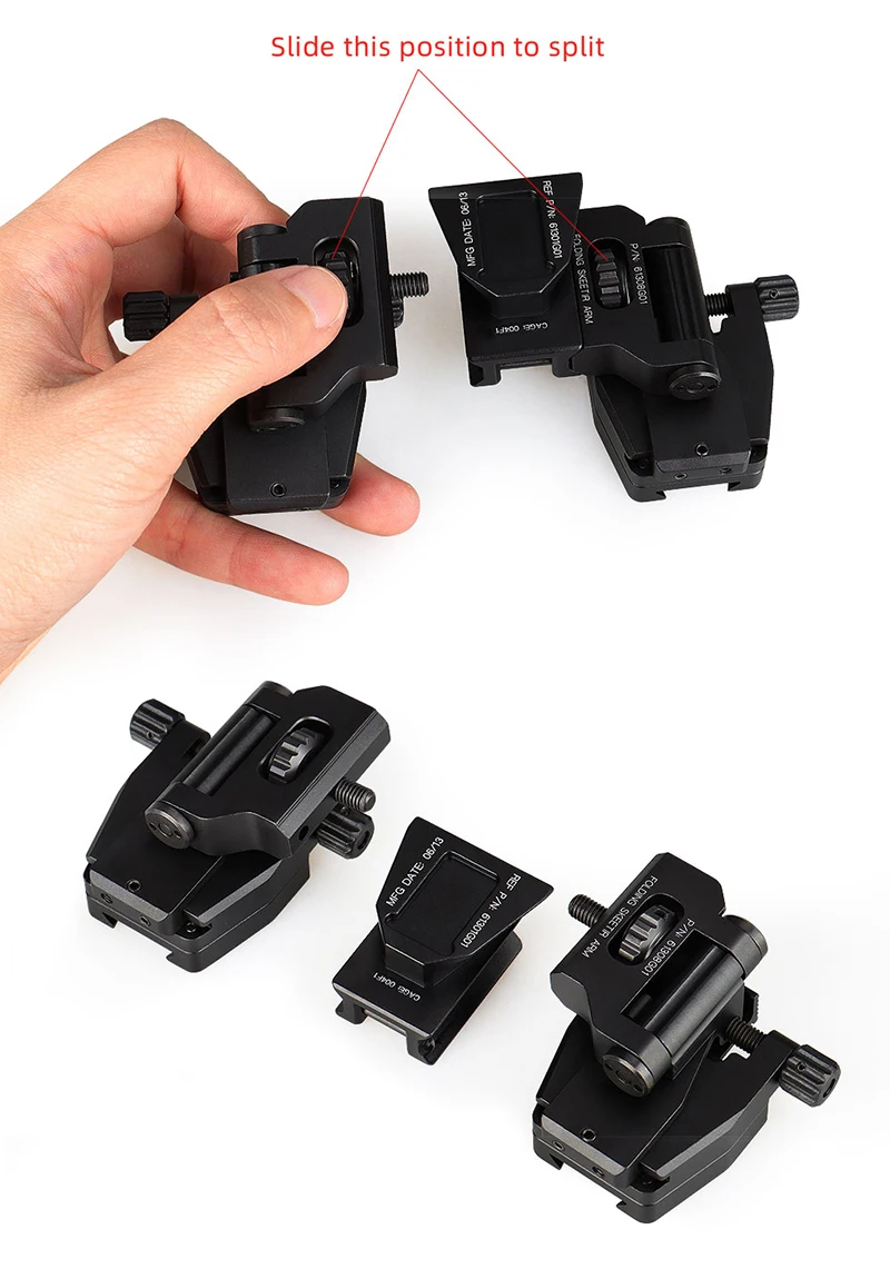 Professional Hunting NVG Goggles Mount PVS-14 Binocular Bridge Dovetail Adapter for Hunting