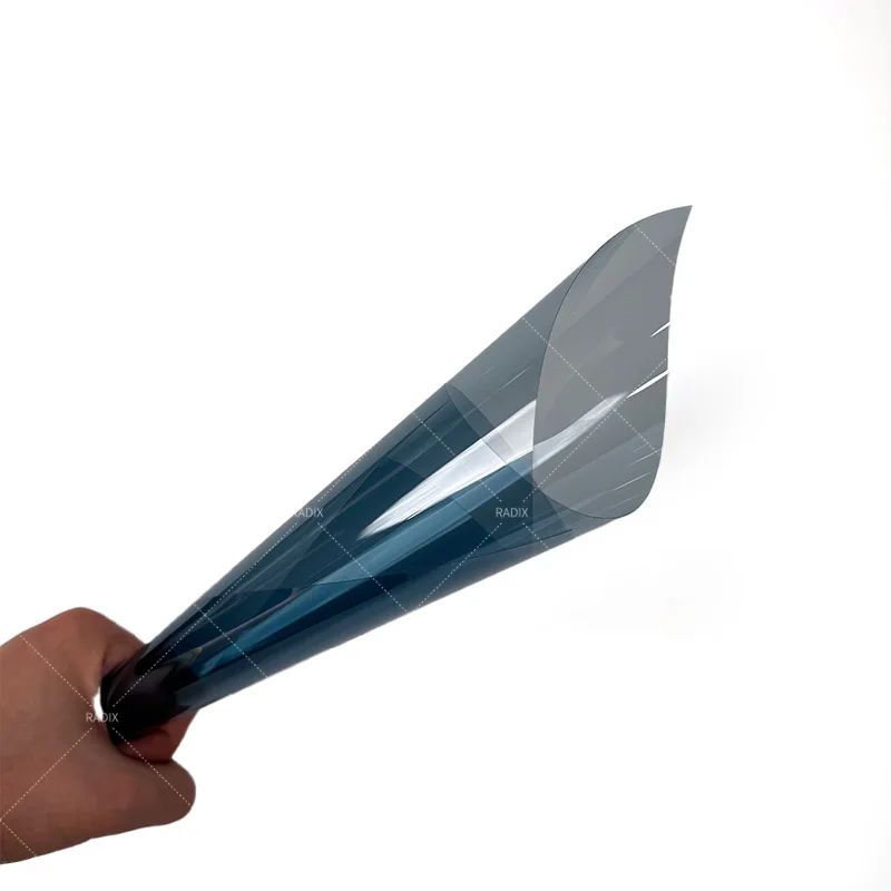 

5% 15% 25% 35% 50%VLT Black Window Film Tint Nano Ceramic Car Window Tint Solar Film Front Windshield Film for Car