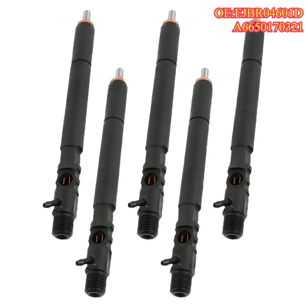 genuine High quality New For 1/5PCS EJBR04601D  A6650170321 Diesel Injector Assy For Delphi SSANGYONG REXTON 2.7 XDI euro 3