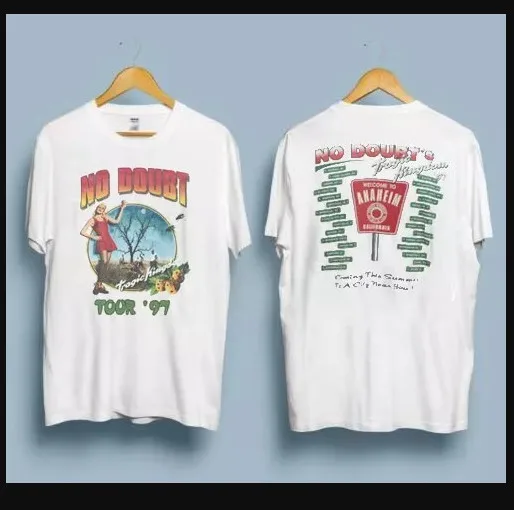 

VTG 90s No Doubt Band Tragic Kingdom Tour 97 T-shirt, size S-5XL