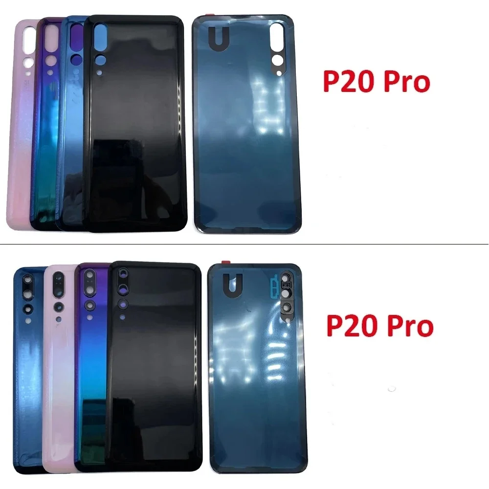 Back cover For Huawei P20 Pro Battery Cover Back Glass Panel Rear Housing Door Case Replacement