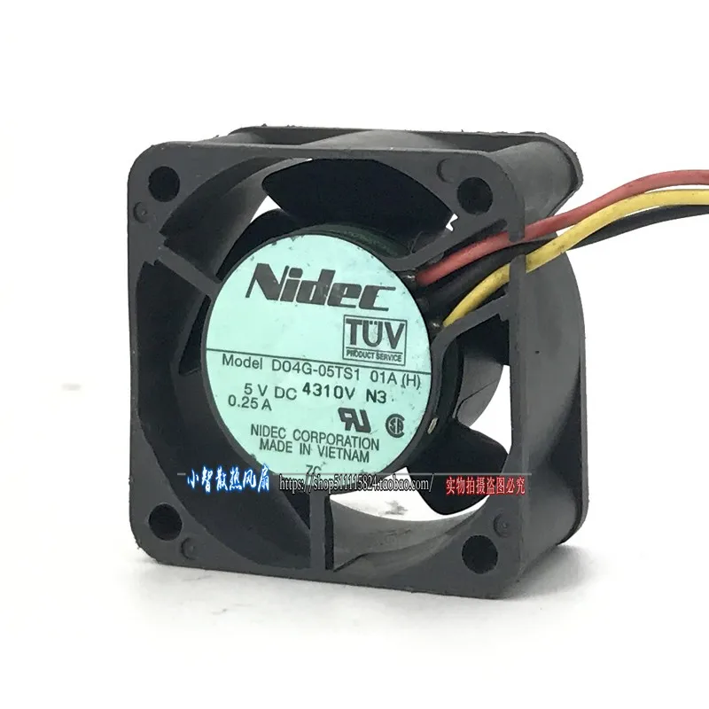 ORIGINALE D04G-05TS1 01A(H) DC5V 0.25A 4020 40*40*20mm NUOVO VENTOLA DI RAFFREDDAMENTO RADIATORE