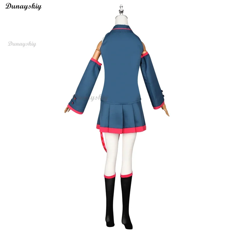 كاسان تيتو زي تنكري رمادي شعر مستعار أنيمي Vtuber زي المزج الخامس كرنفال الهالوين مخصص