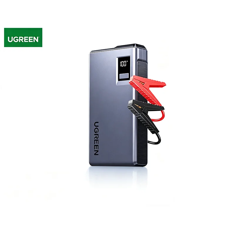 

UGREEN 8000mAh Car Jump Starter 800A Peak 12V Emergency Battery Booster Portable Power Bank 3C Certified for Gas Diesel Cars