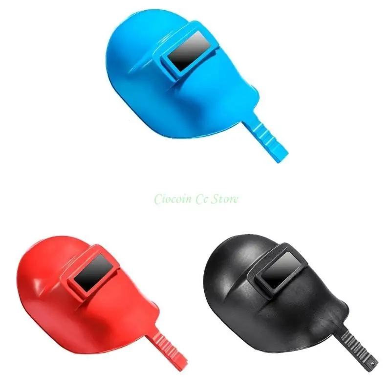 X90F Handheld Plastic Face Safety Protections Weldings Mask with Lens Face Protectors