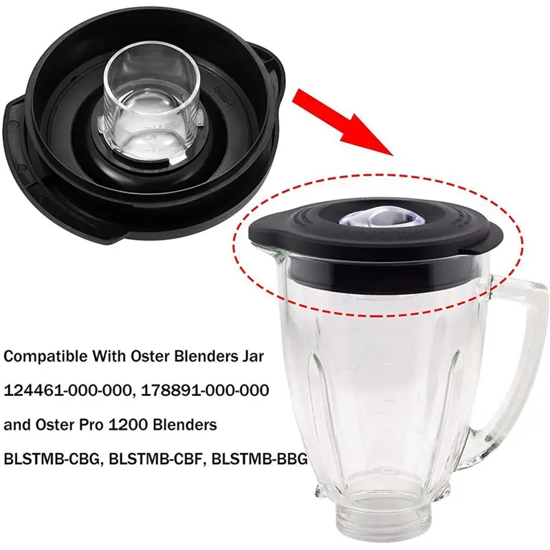 Kitchen Appliance 10X Blender Jar Lid Cover Cap For Oster Osterizer Classic Series Blender 6-Cup Glass Jar,Blender Lid