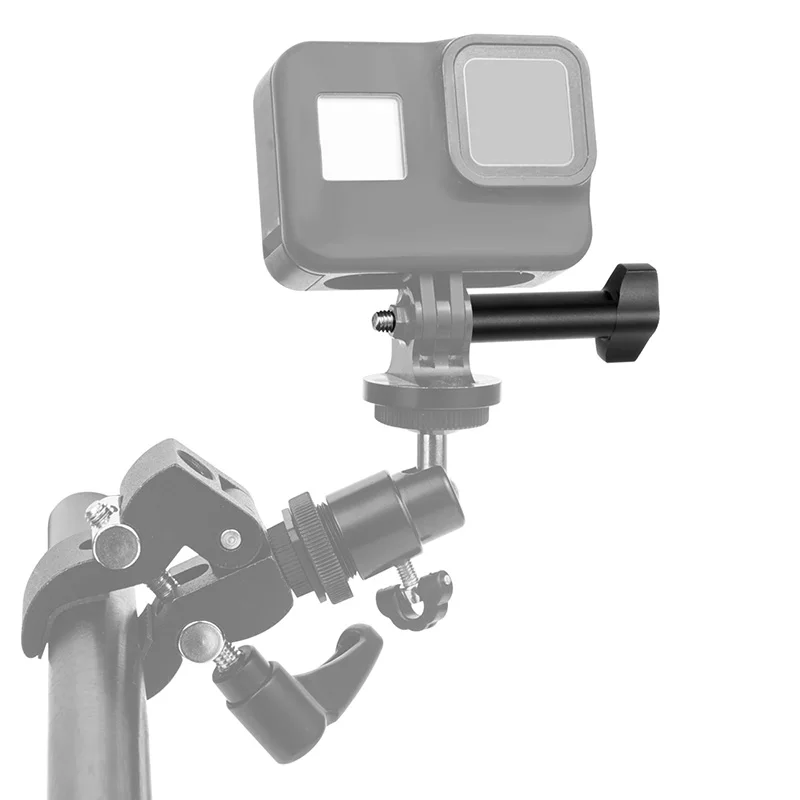 Aluminiumlegierung M5 Daumenknopf Bolzen Schraube für Gopro 13 12 für Insta360 ONE für DJI Action Osmo Kamera Stativhalterung Zubehör – Detail 20