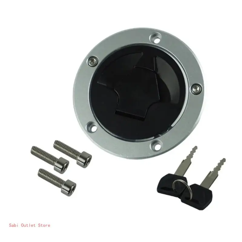 Gas Suitable for ZX6R ZX10R ZX-14 ZX14 Z1000 Z750 51049-0039 Keyless Cover Motorcycle-CNC Accessories