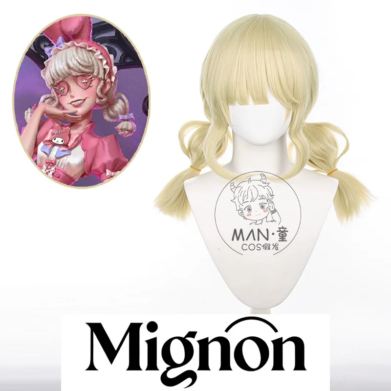 

Identity V Lucky Guy (Cheerleader) парик для косплея Mignon Collaboration Melody Twin Tails подарок на Хэллоуин