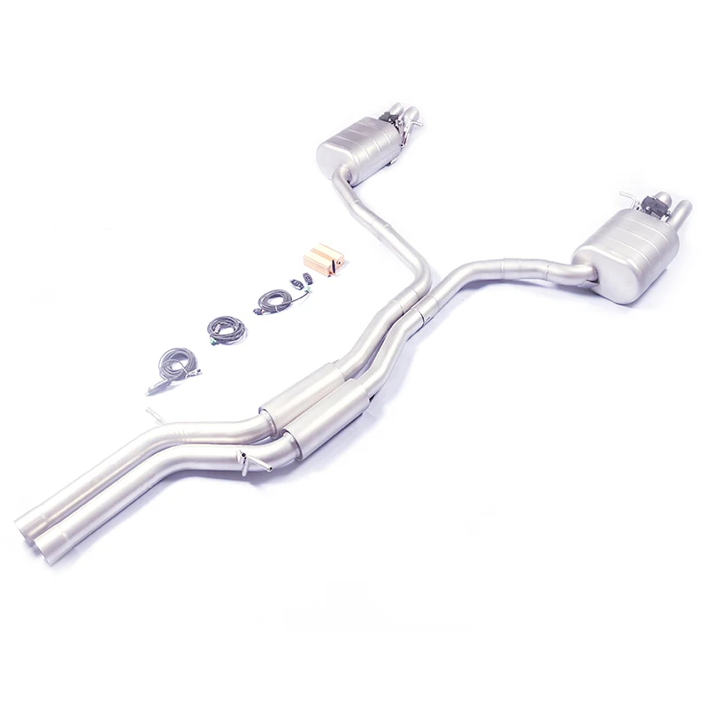 [Custom product] For 2009-2016 Audi S5 3.0T 4.2L B8 with valve exhaust system can be equipped with RS5 diffuser