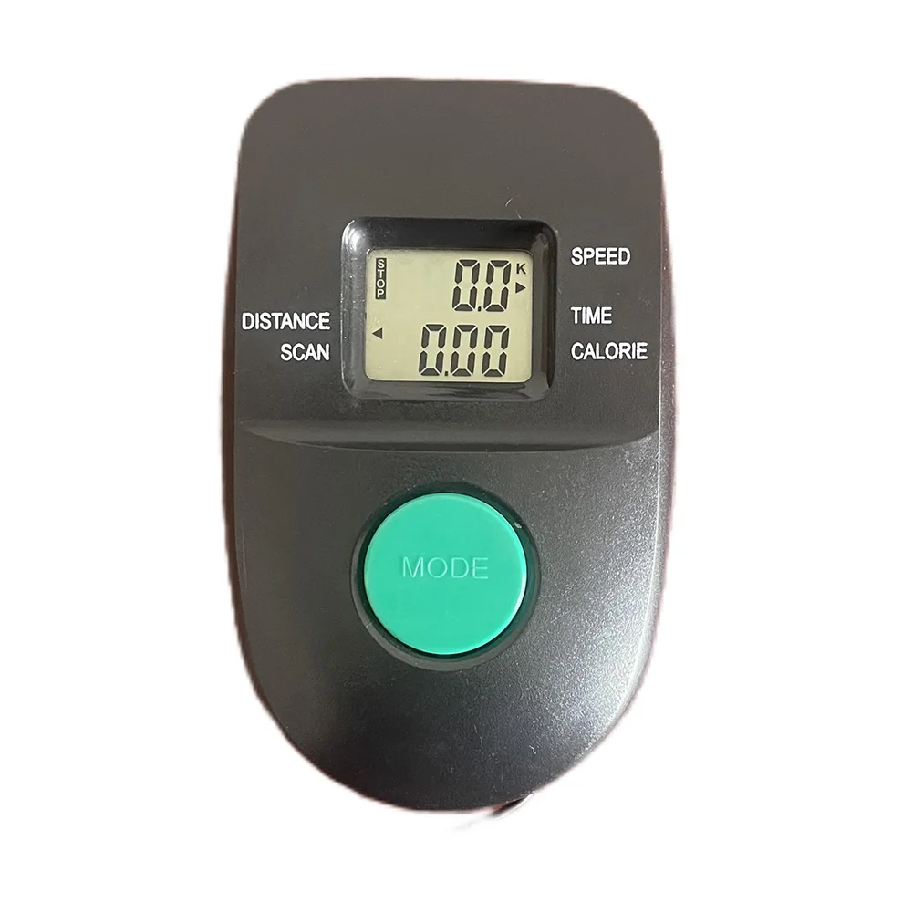 Walking Machine/Fitness Exercise Bike Monitor For Magnetic Control Gear LCD Display Speedometer Tracks Speed/Distance/Calories