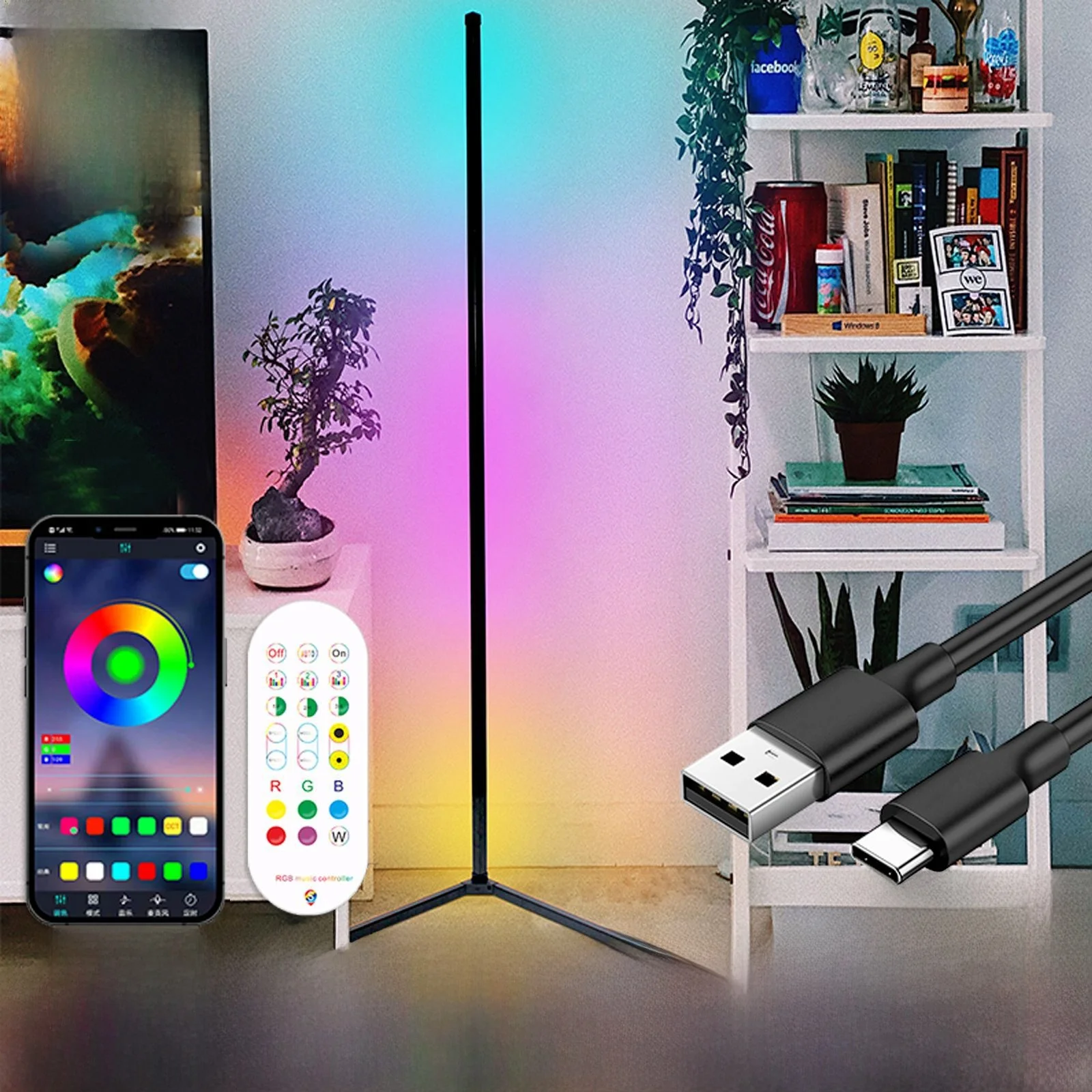 lampara-de-pie-led-con-pantalla-intercambiable-estilo-moderno-y-sencillo-lampara-de-lectura-para-decoracion-del-hogar-Exit