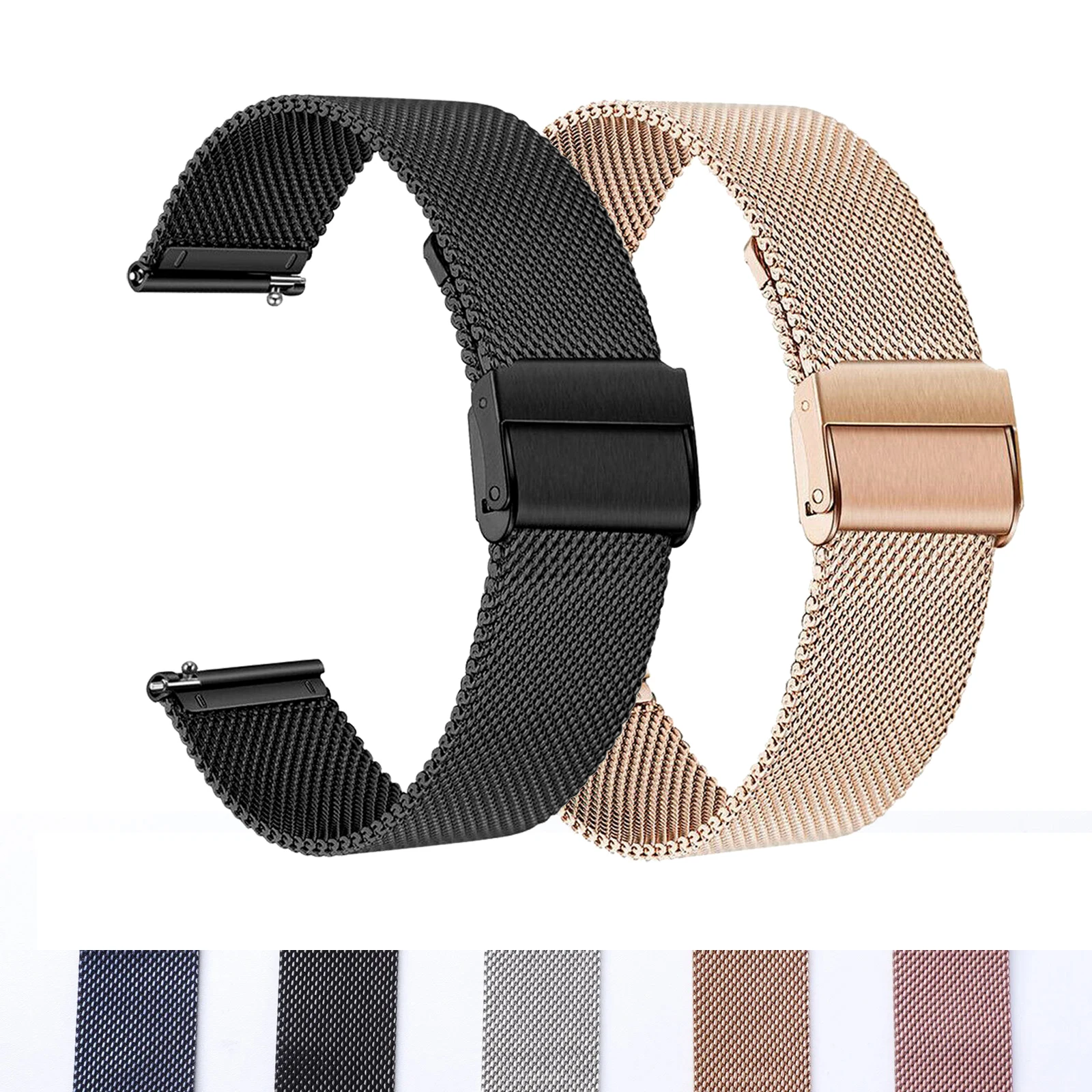 22mm Stainless Steel Strap For OnePlus Watch 2 3 Wristband Correa For OPPO Watch X 4 Pro Bracelet For Realme Watch 3 S Pro bands